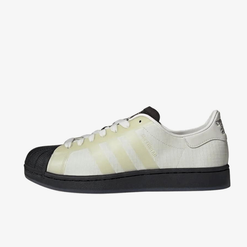 Adidas Shoes Superstar - Oryginalne buty Adidas SUPERSTAR, nowe, beżowo-czarne,
