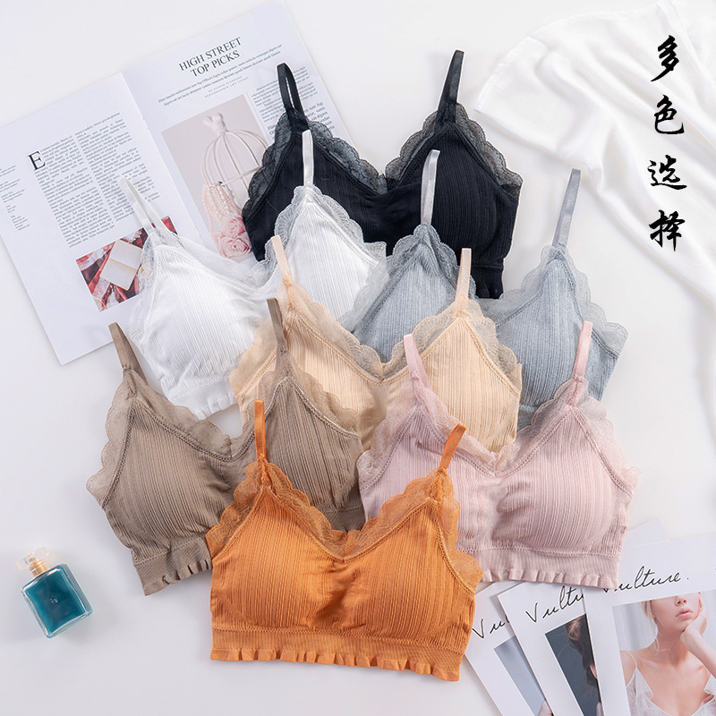 Bralette Triangle Set - 3D seksowna bielizna biustonosz bezszwowy sportowy