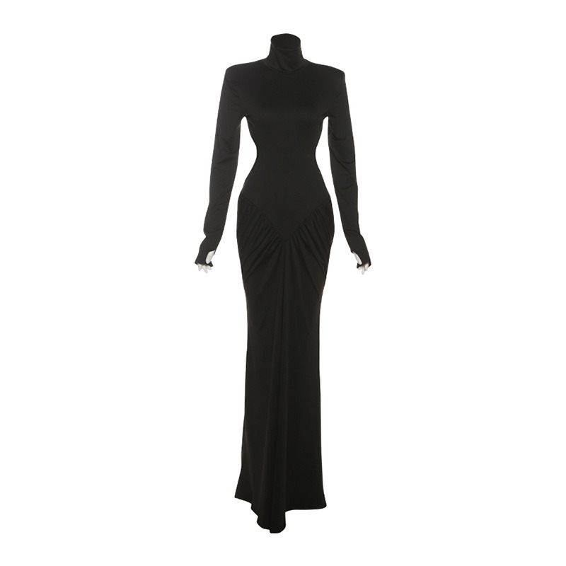 Damska sukienka maxi bez plecó – Maxi Dress Halter recenzja i cena