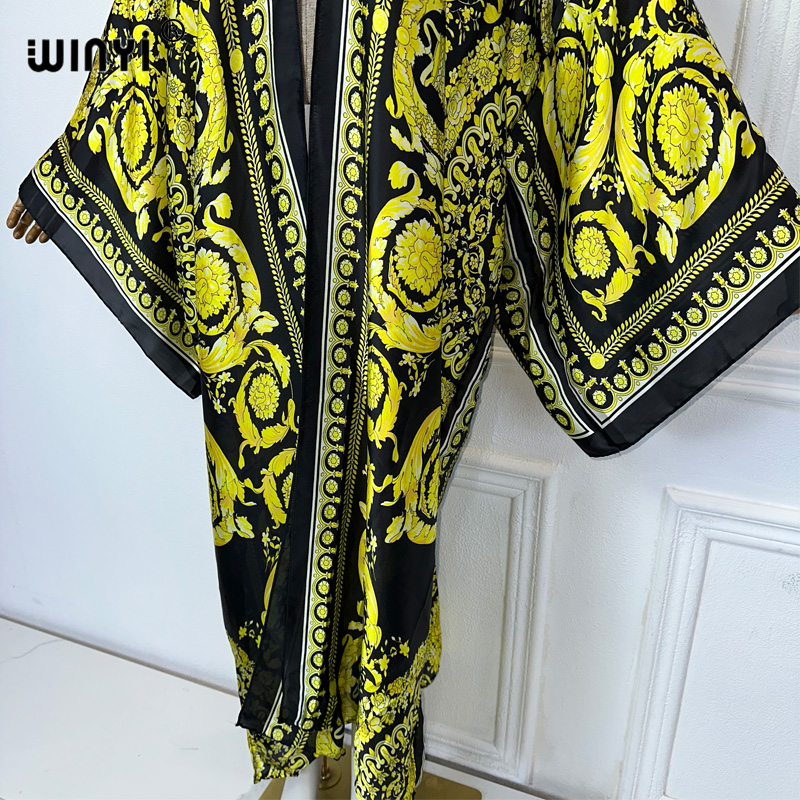 WINYI afryka boho print Kimona – Cover Up Kaftan recenzja i cena