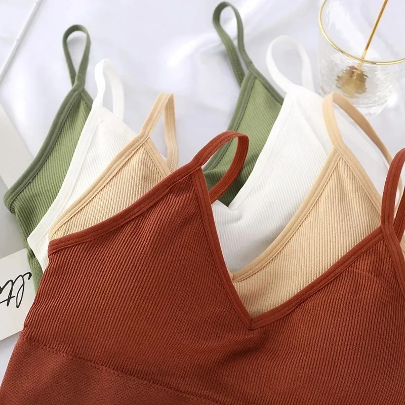 Bezszwowy damski biustonosz Pu – Bralette Triangle Set recenzja i cena