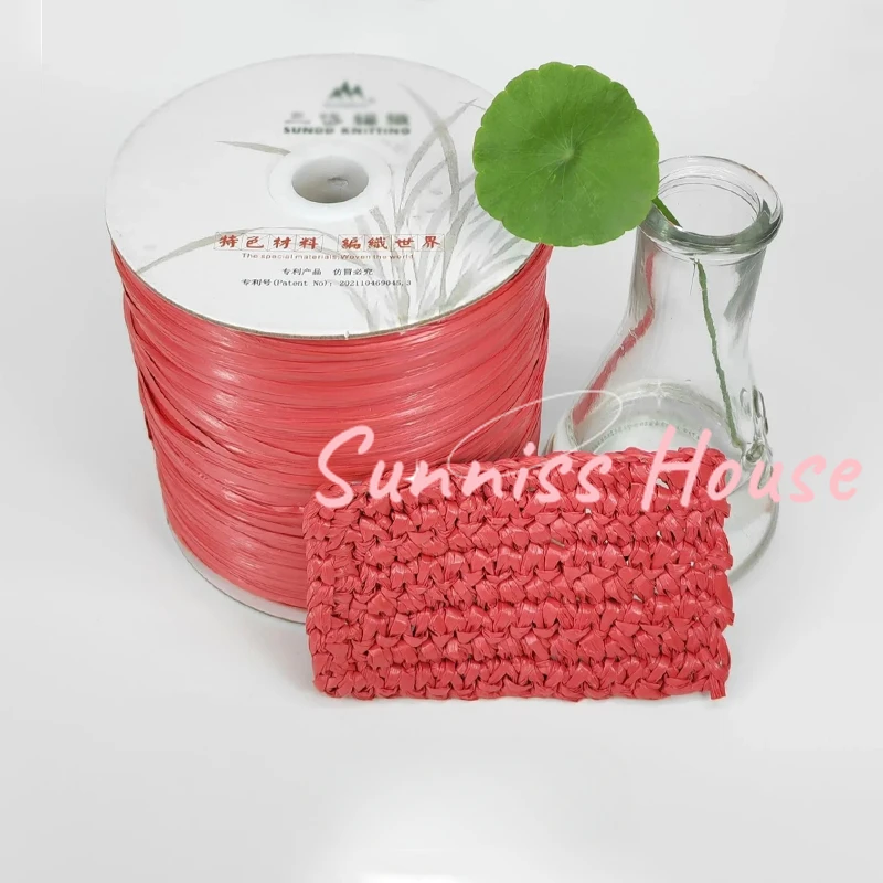 600M matowa przędza rafia, 330 – Crochet Bag Raffia recenzja i cena