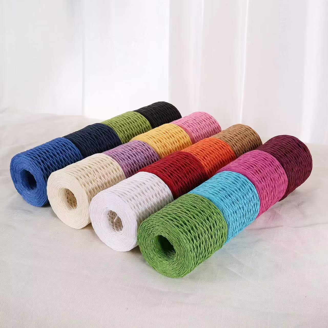 190g przędzy z rafii, przędzy  – Crochet Bag Raffia recenzja i cena