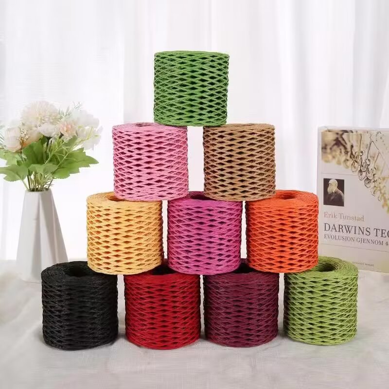190g przędzy z rafii, przędzy  – Crochet Bag Raffia recenzja i cena