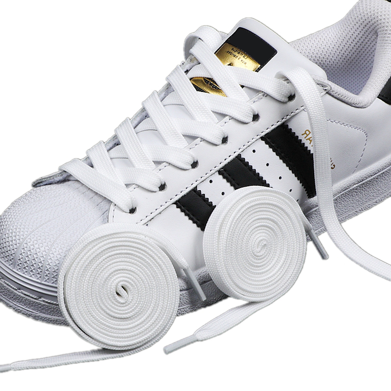 1 para czarno-białe sznurowadł – Adidas Shoes Superstar recenzja i cena