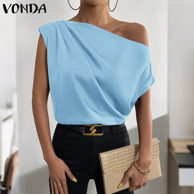 Bluzka damska VONDA Plus Size  – Blouse Off Shoulder recenzja i cena