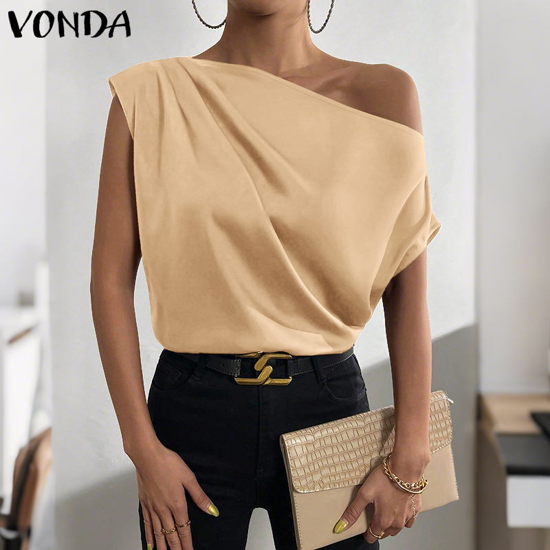 Bluzka damska VONDA Plus Size  – Blouse Off Shoulder recenzja i cena