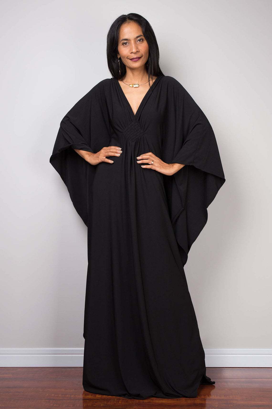 Damskie sukienki plażowe typu  – Cover Up Kaftan recenzja i cena