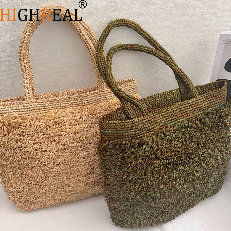 Luksusowa torba ze słomy rafii – Crochet Bag Raffia recenzja i cena
