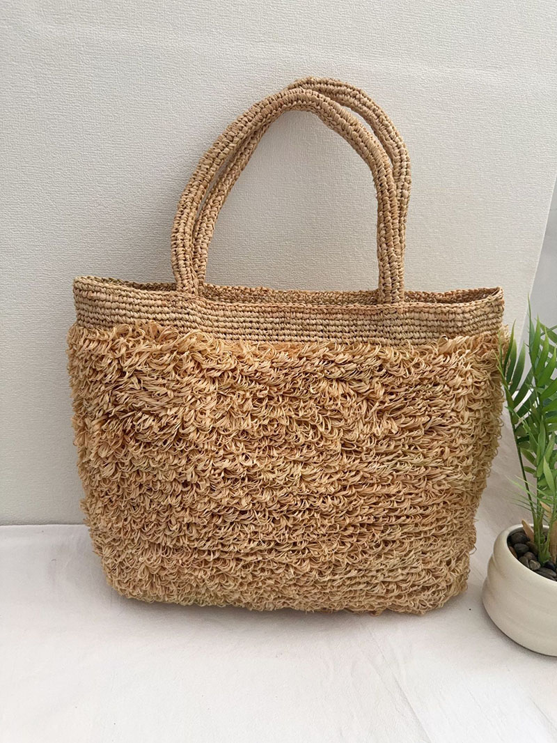 Luksusowa torba ze słomy rafii – Crochet Bag Raffia recenzja i cena