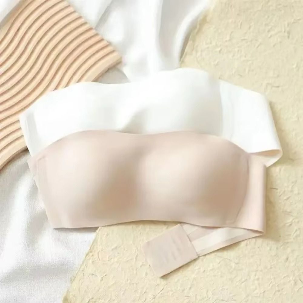 Jednokolorowy biustonosz bez r – Bralette Triangle Set recenzja i cena
