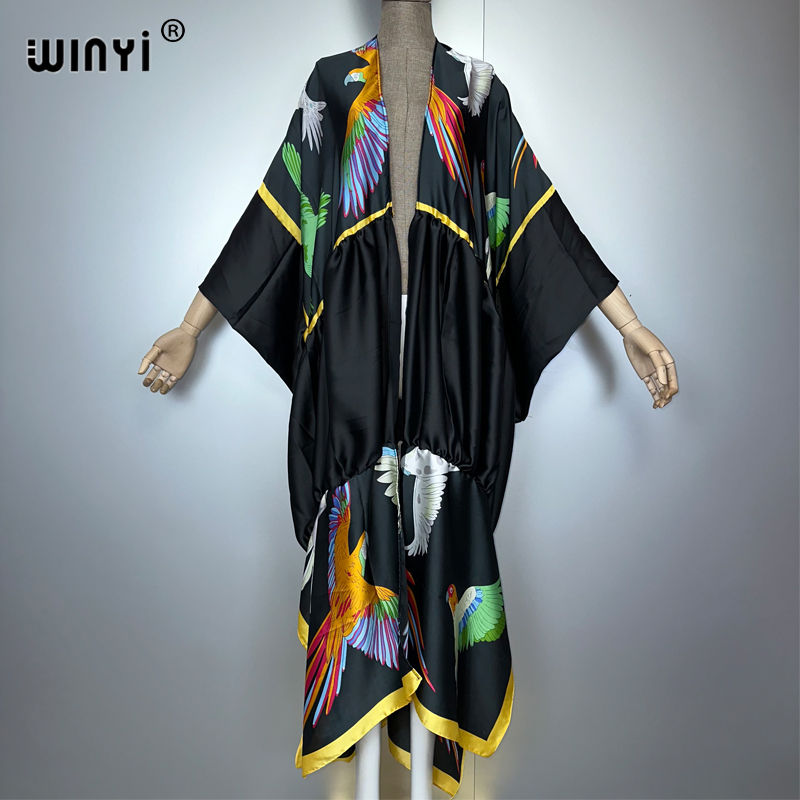 WINYI kimono maxi w stylu boho – Cover Up Kaftan recenzja i cena