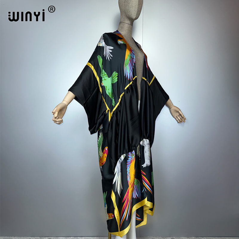 WINYI kimono maxi w stylu boho – Cover Up Kaftan recenzja i cena