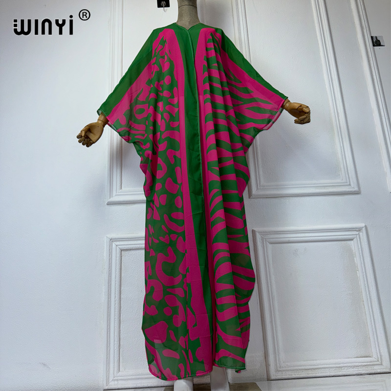 WINYI Afrykańskie kimona w sty – Cover Up Kaftan recenzja i cena
