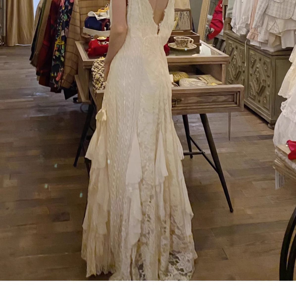Gotycka Sukienka Koronkowa, Se – Maxi Dress Halter recenzja i cena