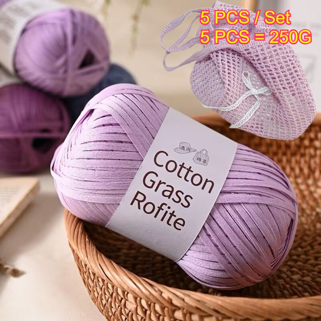 5 SZTUK 250g Papierowa Rafia S – Crochet Bag Raffia recenzja i cena